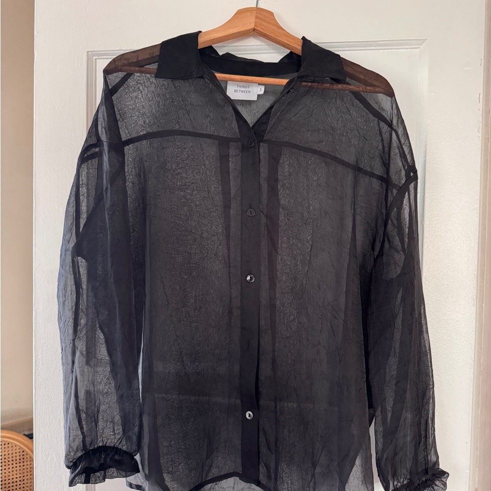 Things Between Sheer Shirt
